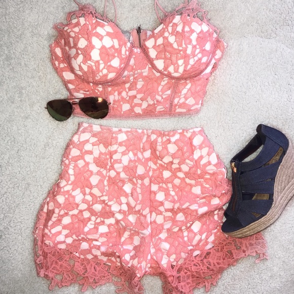 Other Pink Two Piece Set Poshmark